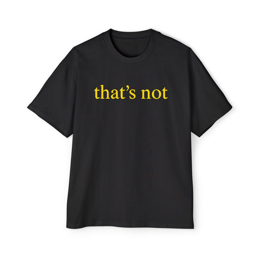 Thats not your script - Tee